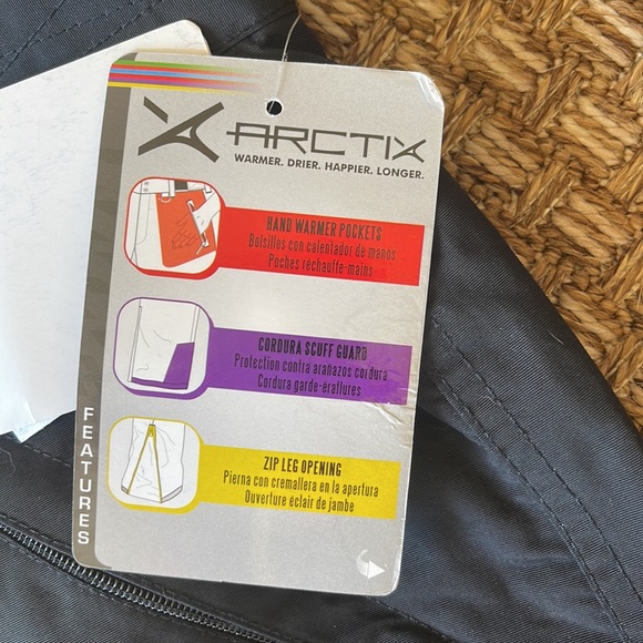 Arctix mens mesh lined cargo pants waterproof snow - Picture 7 of 9